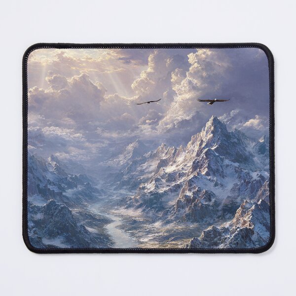 Item preview, Golden Light Over the Alpine River003 designed and sold by boStudio.