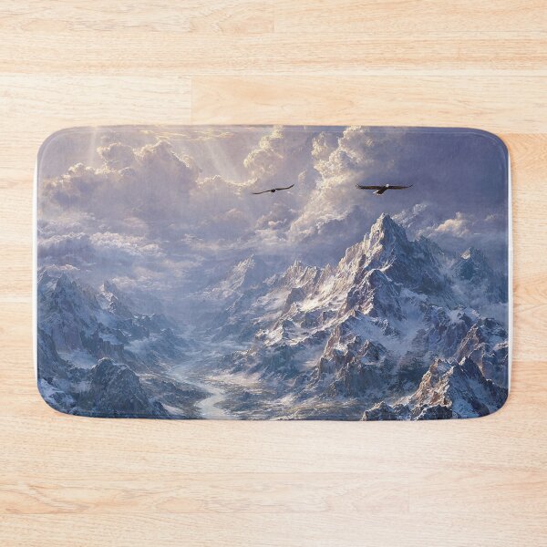 Item preview, Golden Light Over the Alpine River003 designed and sold by boStudio.