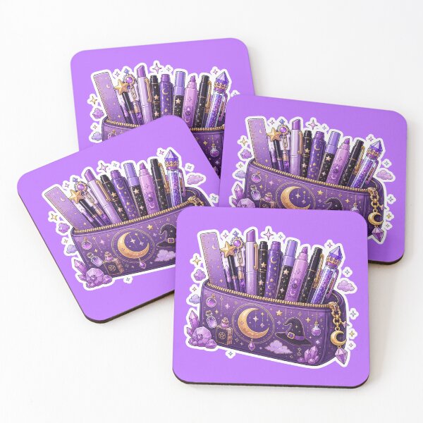 Item preview, Celestial Witchcore Stationery Pencil Case Sticker designed and sold by Christiana-Art.