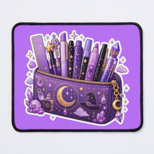 Item preview, Celestial Witchcore Stationery Pencil Case Sticker designed and sold by Christiana-Art.