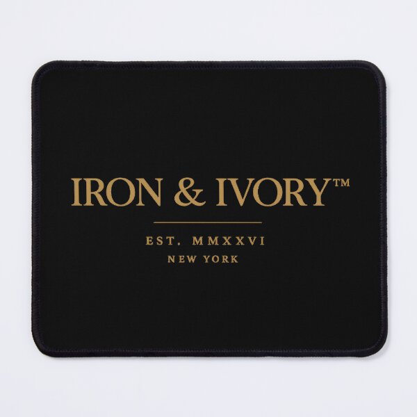 Item preview, IRON & IVORY™ EST. MMXXVI New York | Quiet Luxury Old Money Minimalist Streetwear Typography T-Shirt designed and sold by littlestore.