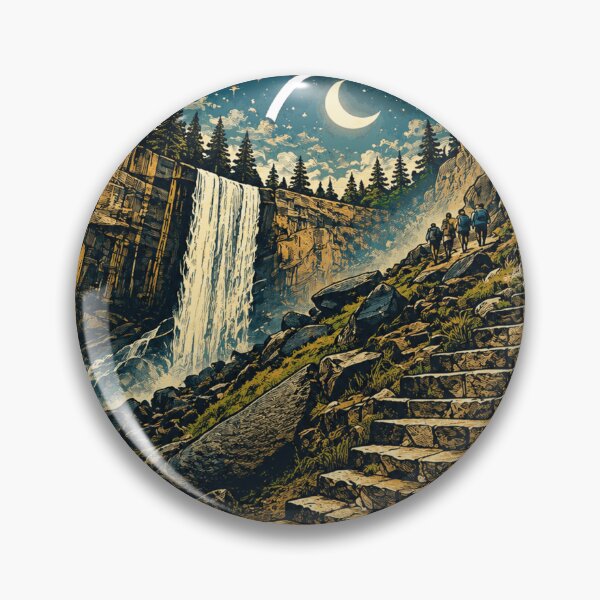 Item preview, Yosemite Mist Trail designed and sold by clintang.