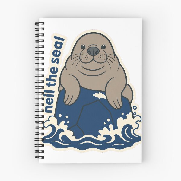 Item preview, Rock Perch - Neil the Seal Tasmania Elephant Seal designed and sold by VisualArtsOasis.