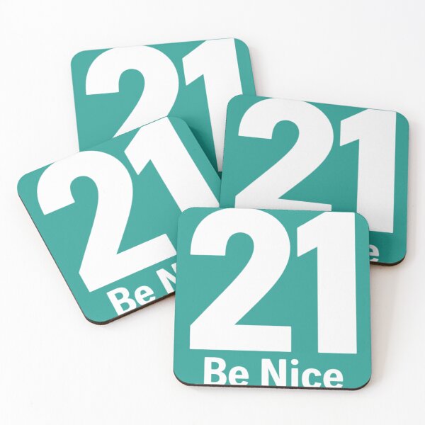 Item preview, Hello 21 Be Nice to Me | Funny 21st Birthday Typography T-Shirt designed and sold by rushaib.