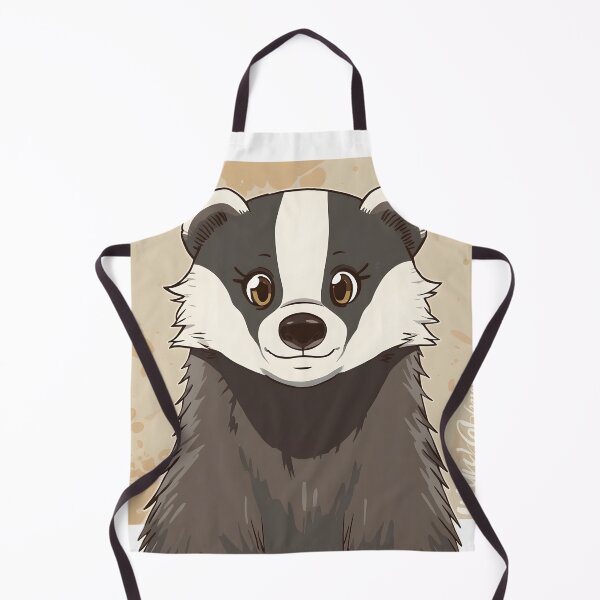 Item preview, Cute Kawaii Badger Sticker | Adorable Cartoon Woodland Animal Illustration designed and sold by dreamz-world.