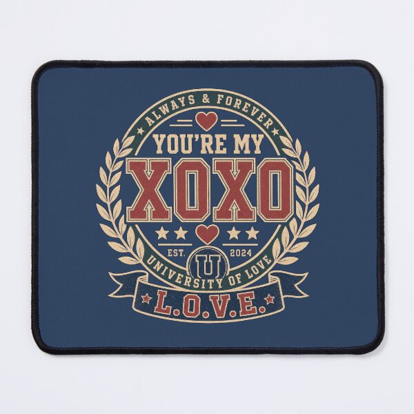 Item preview, You're My XOXO University Varsity Crest | EXO Inspired Collegiate Design designed and sold by Meivelle.