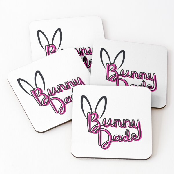 Item preview, Bunny Dad, text in pink! - A Derpybird design designed and sold by YOjosie.
