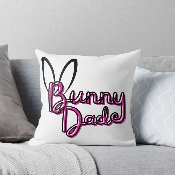 Item preview, Bunny Dad, text in pink! - A Derpybird design designed and sold by YOjosie.