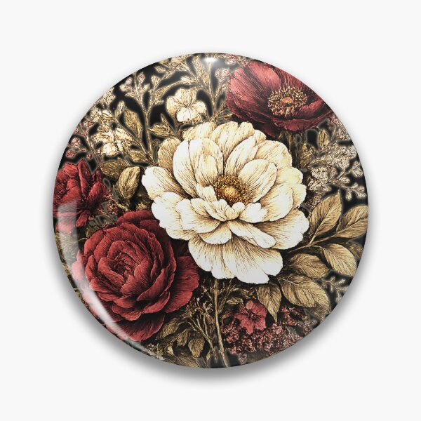 Item preview, Bloom in Silence Vintage Botanical Flowers designed and sold by Global-Command.