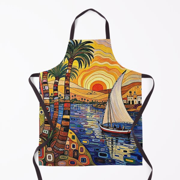 Item preview, Felucca on the river designed and sold by George Hutton Hunter.