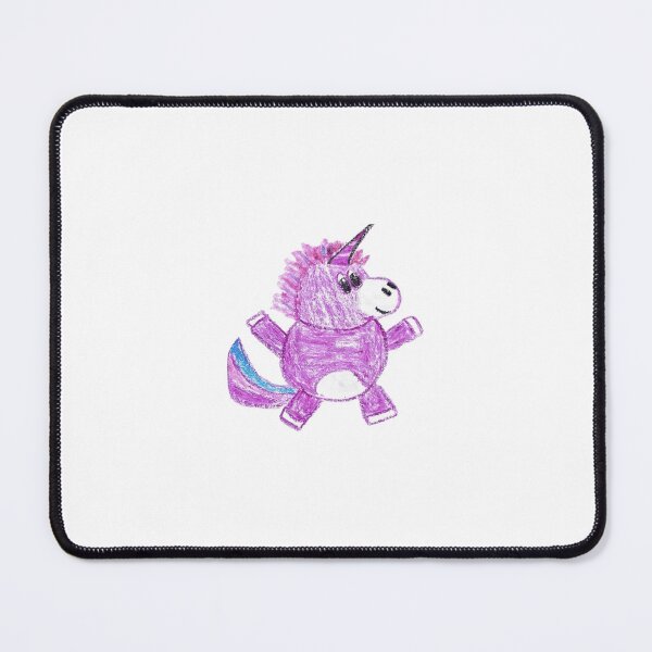 Item preview, Cute Pink Unicorn Crayon Drawing designed and sold by MagicYana.