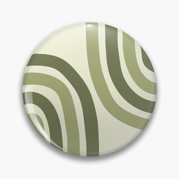 Item preview, Minimalist Boho Rainbow Abstract Art Pattern in Olive Sage designed and sold by nineFlorals.