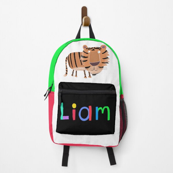 Item preview, Liam’s Funny Tiger: Personalized Name Art designed and sold by Carla Daly.