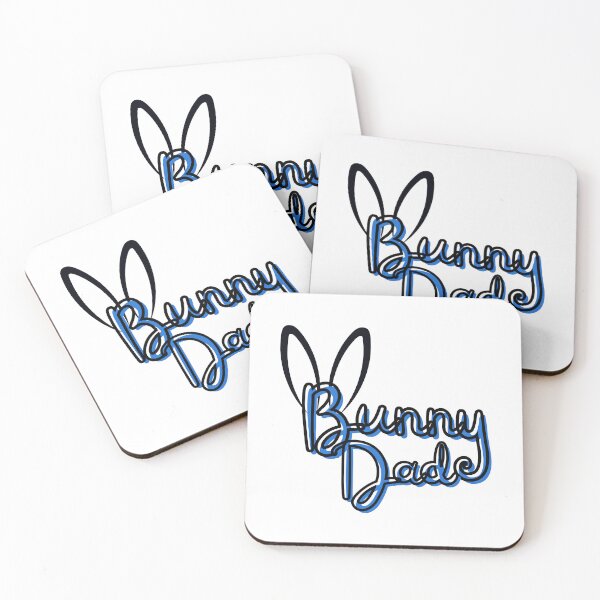 Item preview, Bunny Dad, text in blue! - A Derpybird design designed and sold by YOjosie.
