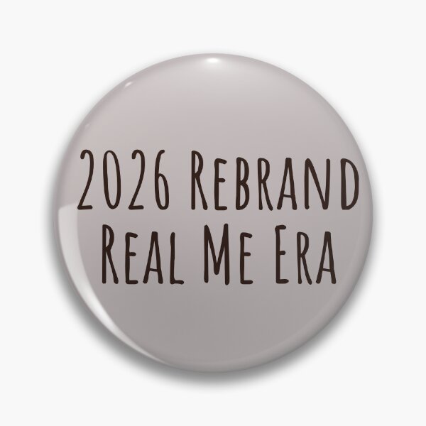 Item preview, 2026 Rebrand Real Me Era Neurodivergent Unmasking designed and sold by Notty DOT.