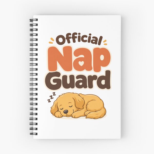 Item preview, Official Nap Guard Golden Retriever Dog Dad T-Shirt designed and sold by Ashley critters.