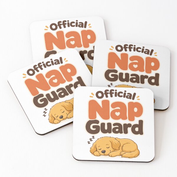 Item preview, Official Nap Guard Golden Retriever Dog Dad T-Shirt designed and sold by Ashley critters.