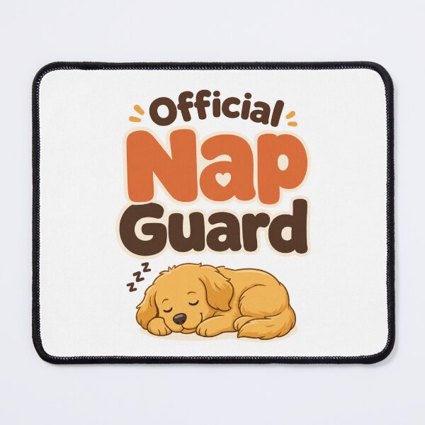 Item preview, Official Nap Guard Golden Retriever Dog Dad T-Shirt designed and sold by Ashley critters.