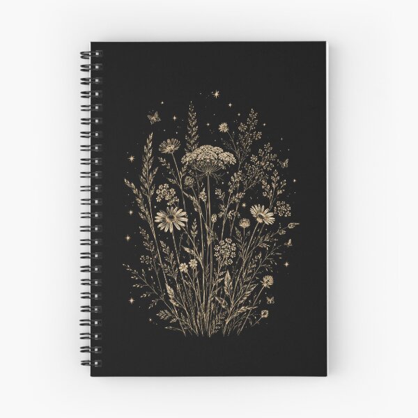Item preview, Vintage Wildflower Botanical Illustration – Rustic Nature Aesthetic designed and sold by THREE LITTLE BEANS.