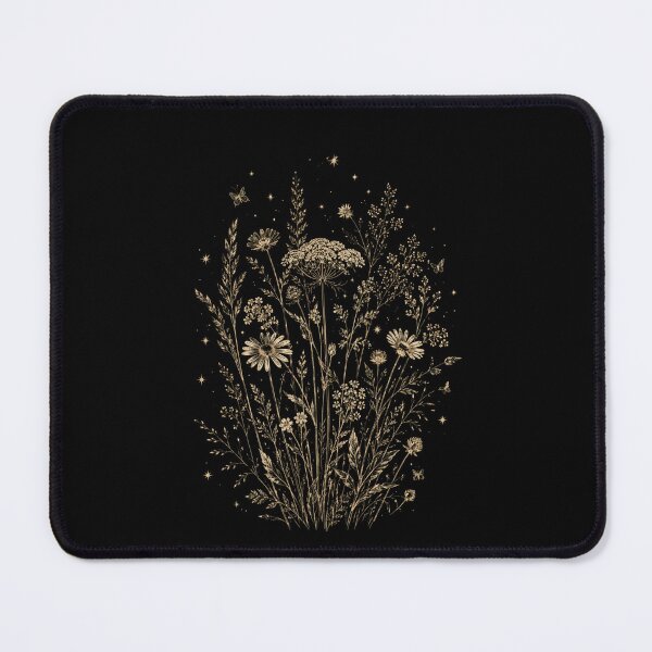Item preview, Vintage Wildflower Botanical Illustration – Rustic Nature Aesthetic designed and sold by THREE LITTLE BEANS.