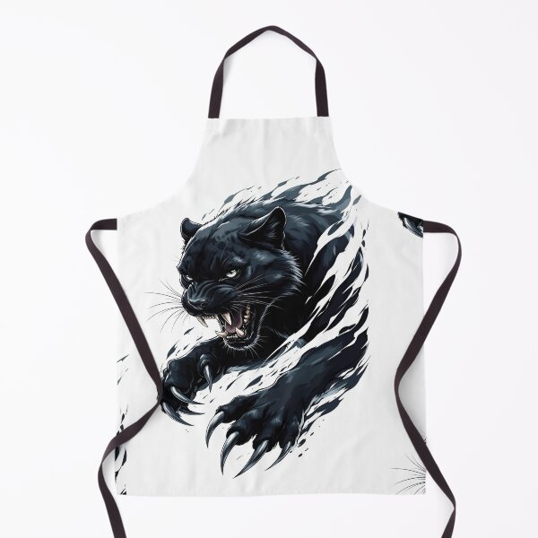 Item preview, Fierce Black Panther Breaking Through, an Artistic Representation of Power Digital Illustration designed and sold by Matt_Smith.
