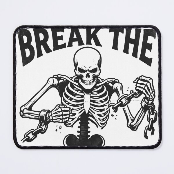 Item preview, Skeleton Breaking Metal Shackles and Chains Freedom Power designed and sold by MisteryDesigner.