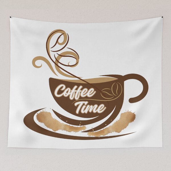 Item preview, Coffee Time Elegant Cup Golden Splashes designed and sold by Lorens Designs.