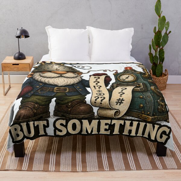 Item preview, Undiagnosed But Something Ain’t Right Funny Gnome designed and sold by WorldByFlowers.