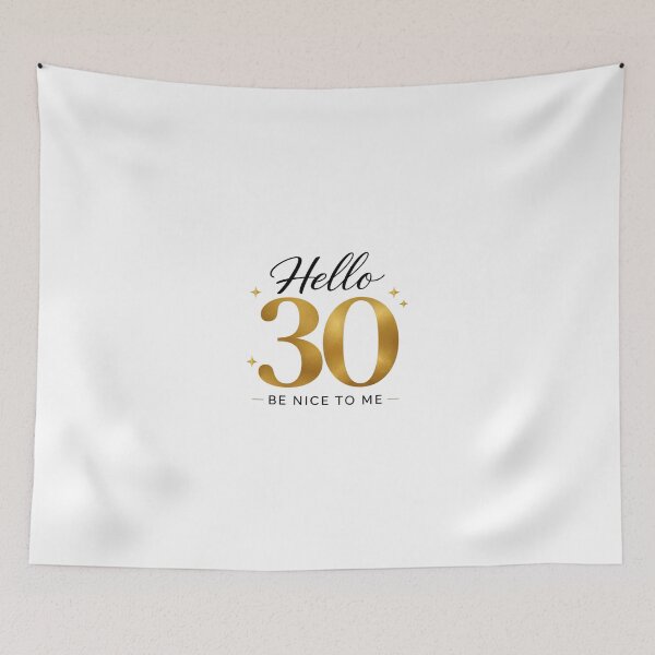 Item preview, Hello 21 Be Nice to Me | Funny 21st Birthday Typography T-Shirt designed and sold by rushaib.