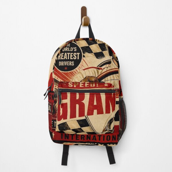 Item preview, Vintage Racing Hero Poster designed and sold by Helios Be. Lavsh.