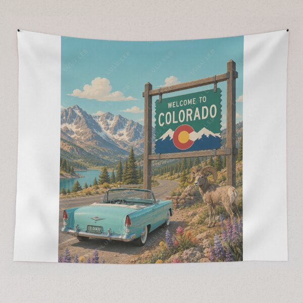 Artikelvorschau, Willkommen in Colorado entworfen und verkauft von LuluLeb.