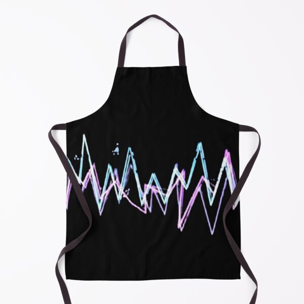 Item preview, Neon Pulse Synthwave Soundwave Art designed and sold by Dragonmotor Media.