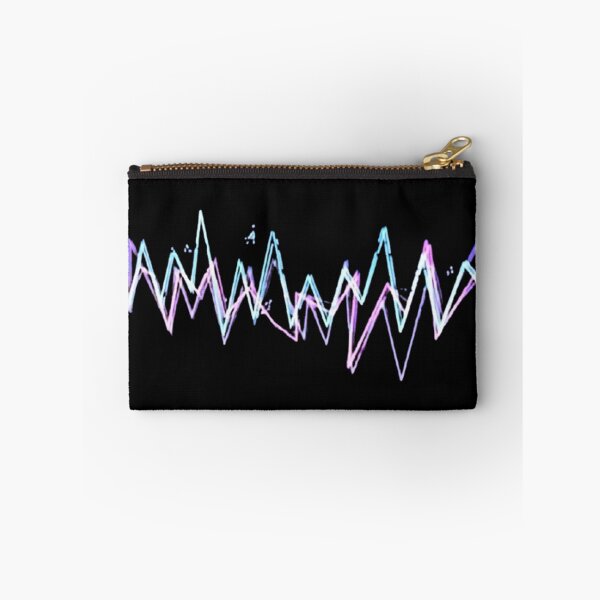 Item preview, Neon Pulse Synthwave Soundwave Art designed and sold by dragonmotor7.