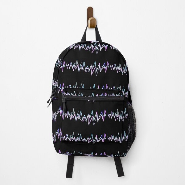 Item preview, Neon Pulse Synthwave Soundwave Art designed and sold by Dragonmotor Media.