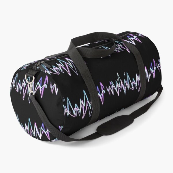 Item preview, Neon Pulse Synthwave Soundwave Art designed and sold by Dragonmotor Media.