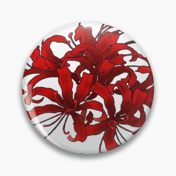 Item preview, Higanbana or spider lily in Japanese Retro vaporwave Anime designed and sold by Otakuniverse.