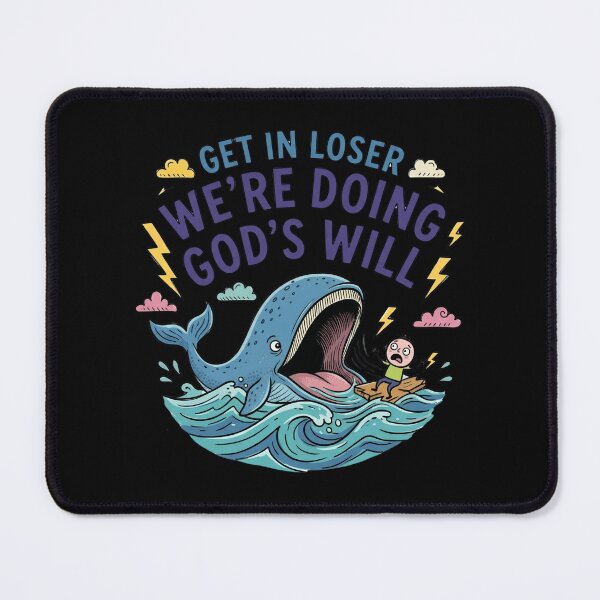 Item preview, Jonah and the Whale Bible Verse Meme | Get In Loser We're Doing God's Will designed and sold by Cree8if.