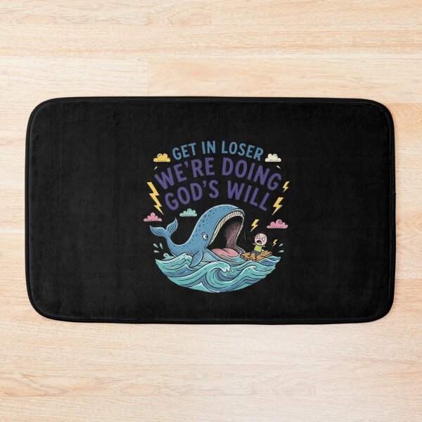Item preview, Jonah and the Whale Bible Verse Meme | Get In Loser We're Doing God's Will designed and sold by Cree8if.