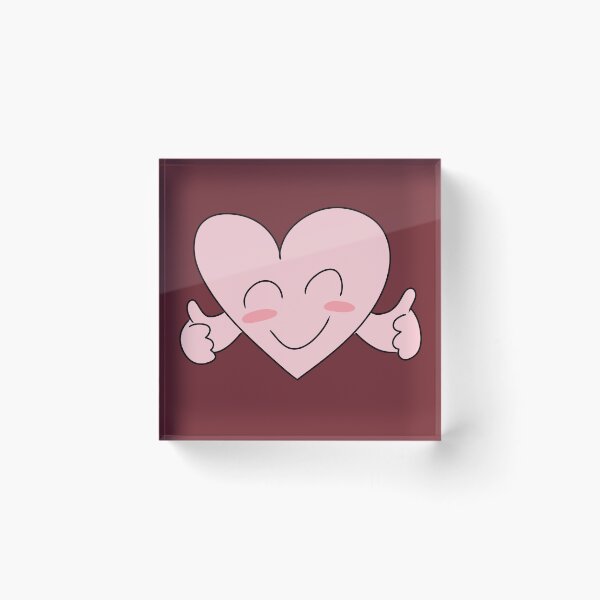 Item preview, Cute Positive Heart designed and sold by HugSomeNettles.