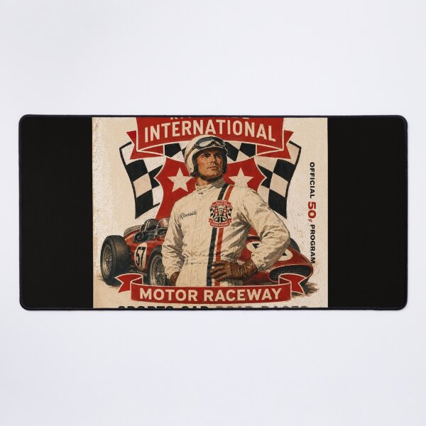 Item preview, Vintage Racing Hero Poster #1 designed and sold by Helios Be. Lavsh.