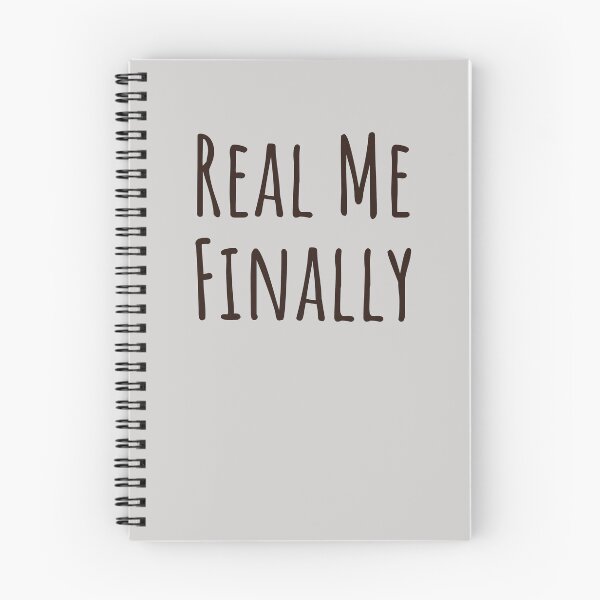 Item preview, Real Me Finally Neurodivergent Unmasking Late Diagnosis designed and sold by Notty DOT.