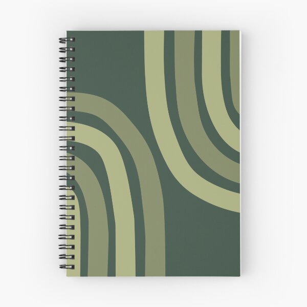 Item preview, Minimalist Boho Rainbow Abstract Art Pattern in Sage Olive designed and sold by nineFlorals.
