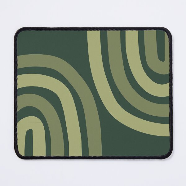 Item preview, Minimalist Boho Rainbow Abstract Art Pattern in Sage Olive designed and sold by nineFlorals.