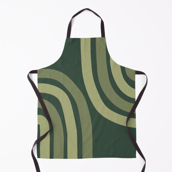 Item preview, Minimalist Boho Rainbow Abstract Art Pattern in Sage Olive designed and sold by nineFlorals.
