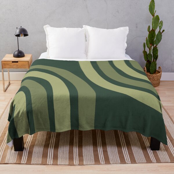 Item preview, Minimalist Boho Rainbow Abstract Art Pattern in Sage Olive designed and sold by nineFlorals.