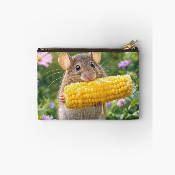 Item preview, Mouse Eating a Corn on the Cob designed and sold by Maria Dryfhout.