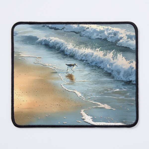 Item preview, A Sandpiper running along a shoreline, Birds in Motion designed and sold by CDC40.