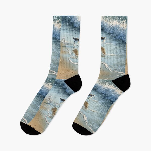 Item preview, A Sandpiper running along a shoreline, Birds in Motion designed and sold by CDC40.