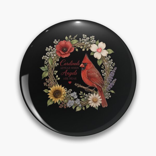 Item preview, Vintage Red Cardinal Bird Cozy Cottagecore designed and sold by Cute & Sassy Custom Gifting Boutiques.