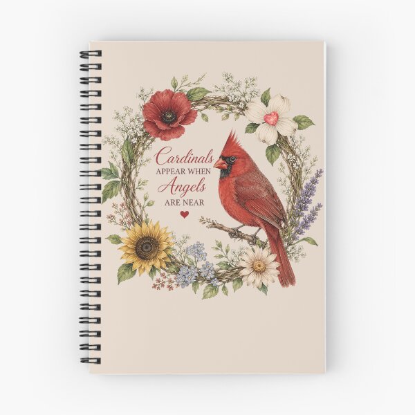 Item preview, Vintage Red Cardinal Bird Cozy Cottagecore designed and sold by Cute & Sassy Custom Gifting Boutiques.